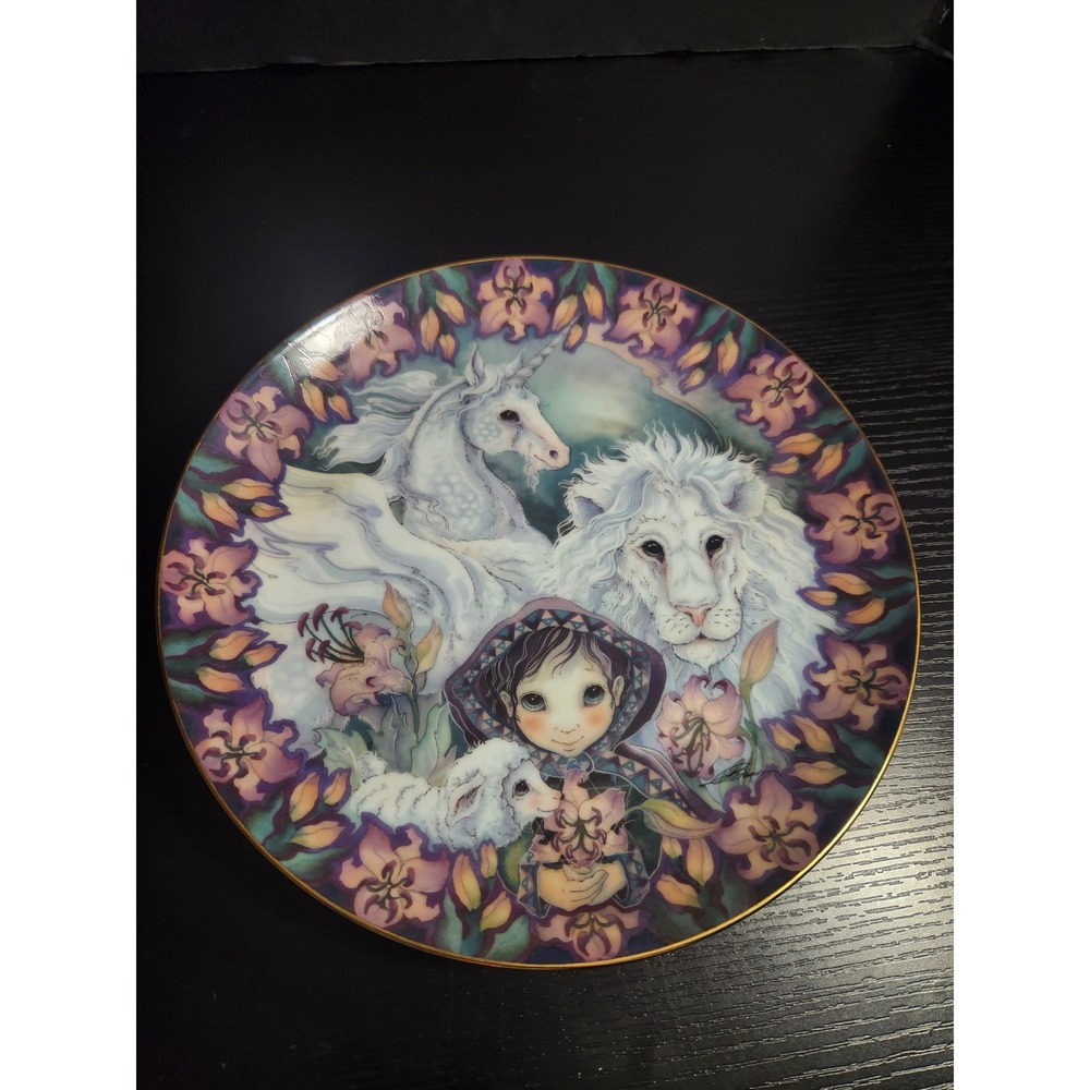 Peco Plate Guardians Of The Kingdom In Faith I Am Free Jody‎ Bergsma Collectible